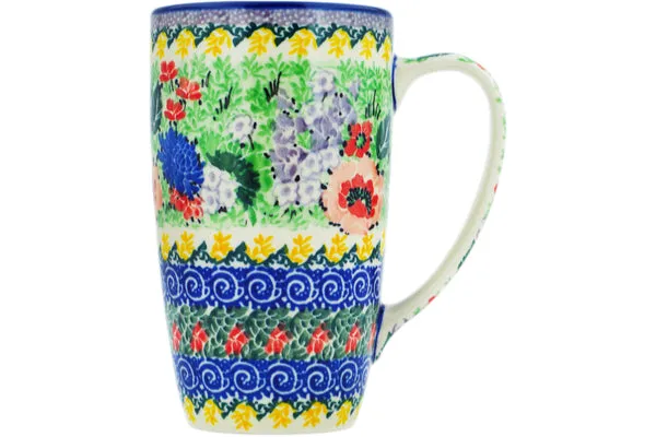 14 oz Latte Mug - Splendid Meadow