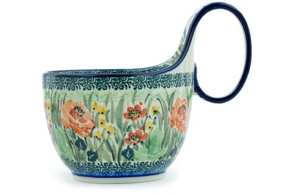 16 oz Bowl with Loop-Handle - Splendid Meadow