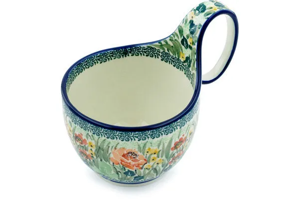 16 oz Bowl with Loop-Handle - Splendid Meadow