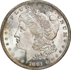 1881-O Morgan Silver Dollar