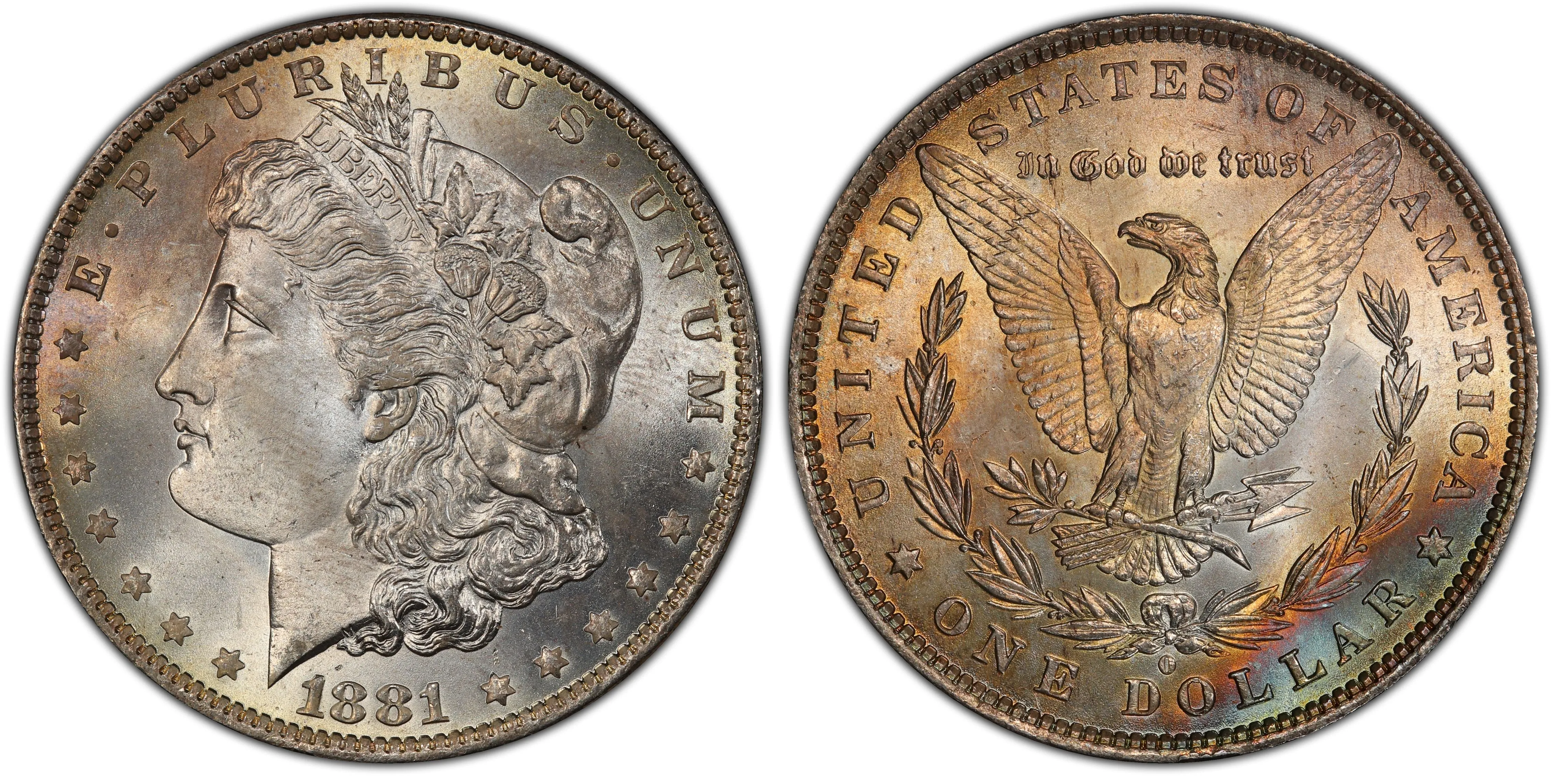 1881-O Morgan Silver Dollar