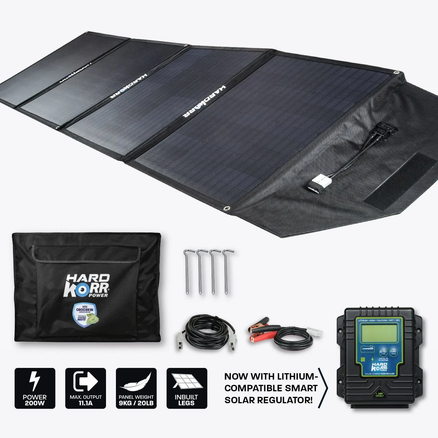 200W Heavy Duty Solar Mat with Crockskin® Cell Armor