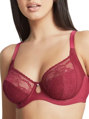 Alexis Balcony Bra - Berry