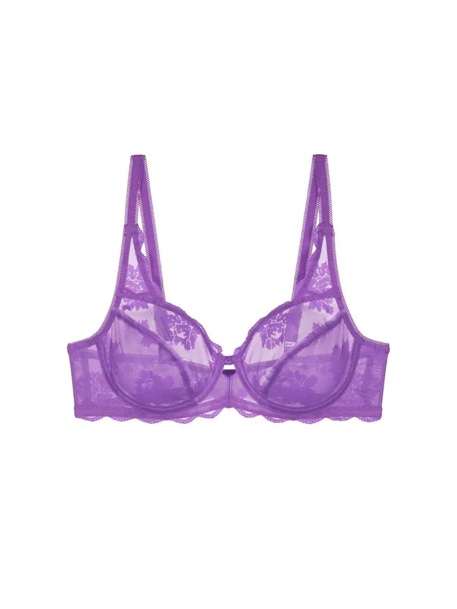 Amourette 300 High Apex Bra - Blueberry Cream