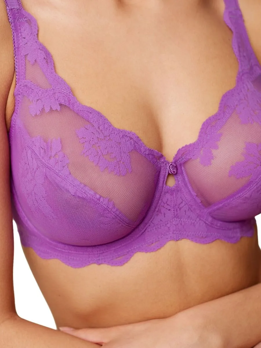 Amourette 300 High Apex Bra - Blueberry Cream