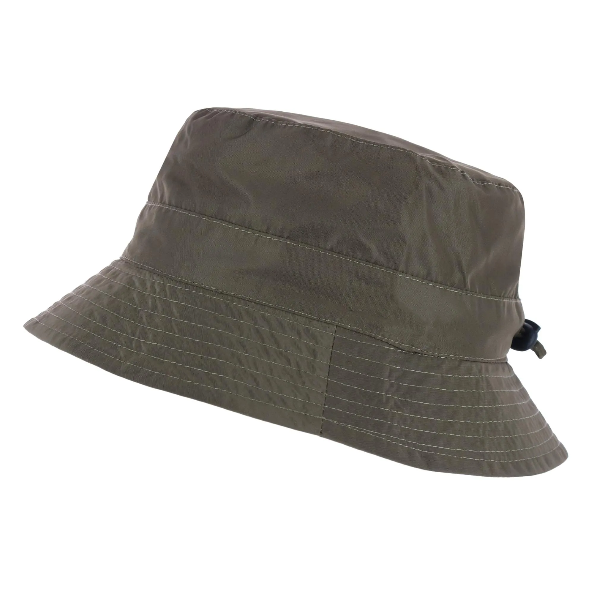 Angela & William Waterproof Packable Rain Hat with Zippered Closure