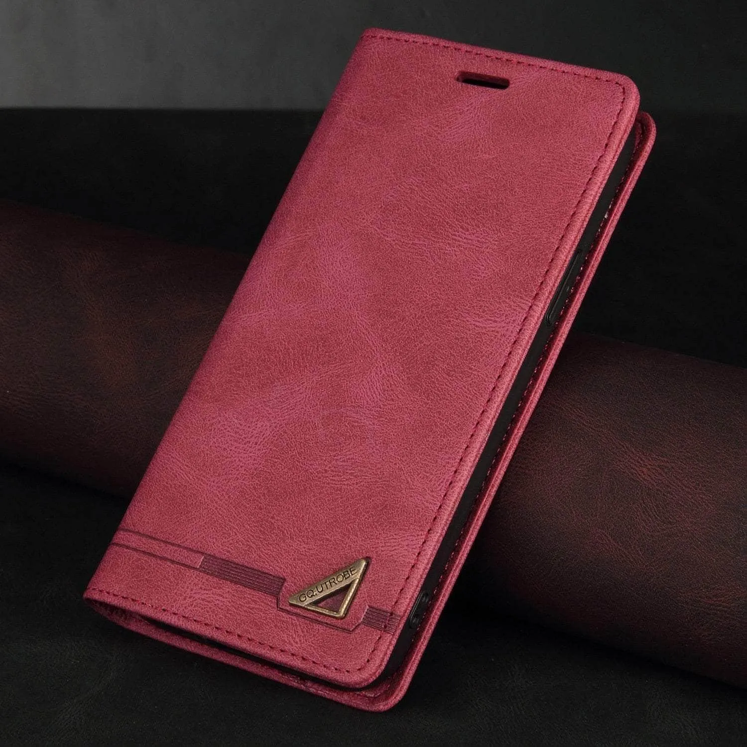 Anti-theft Galaxy A14 Leather Wallet