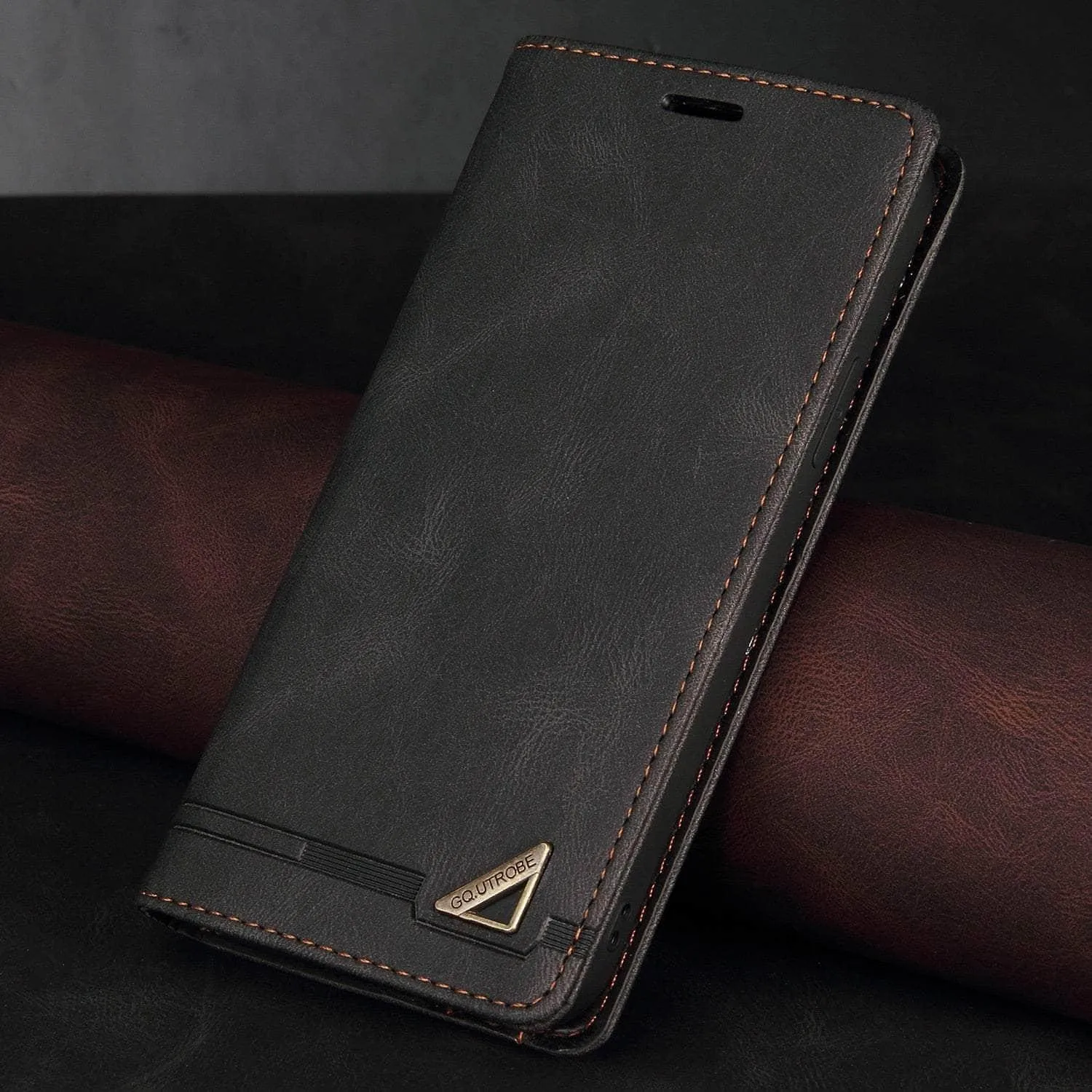 Anti-theft Galaxy A14 Leather Wallet