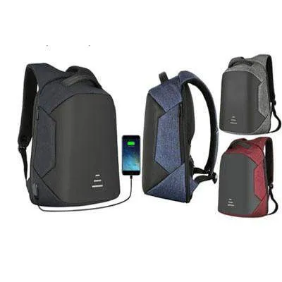 Anti-Theft Laptop Backpack with USB Charging Port and Headphone Jack