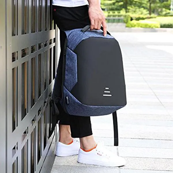 Anti-Theft Laptop Backpack with USB Charging Port and Headphone Jack