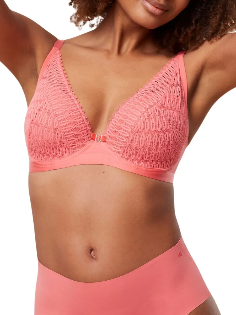 Aura Spotlight Padded Bra - Sugar Coral