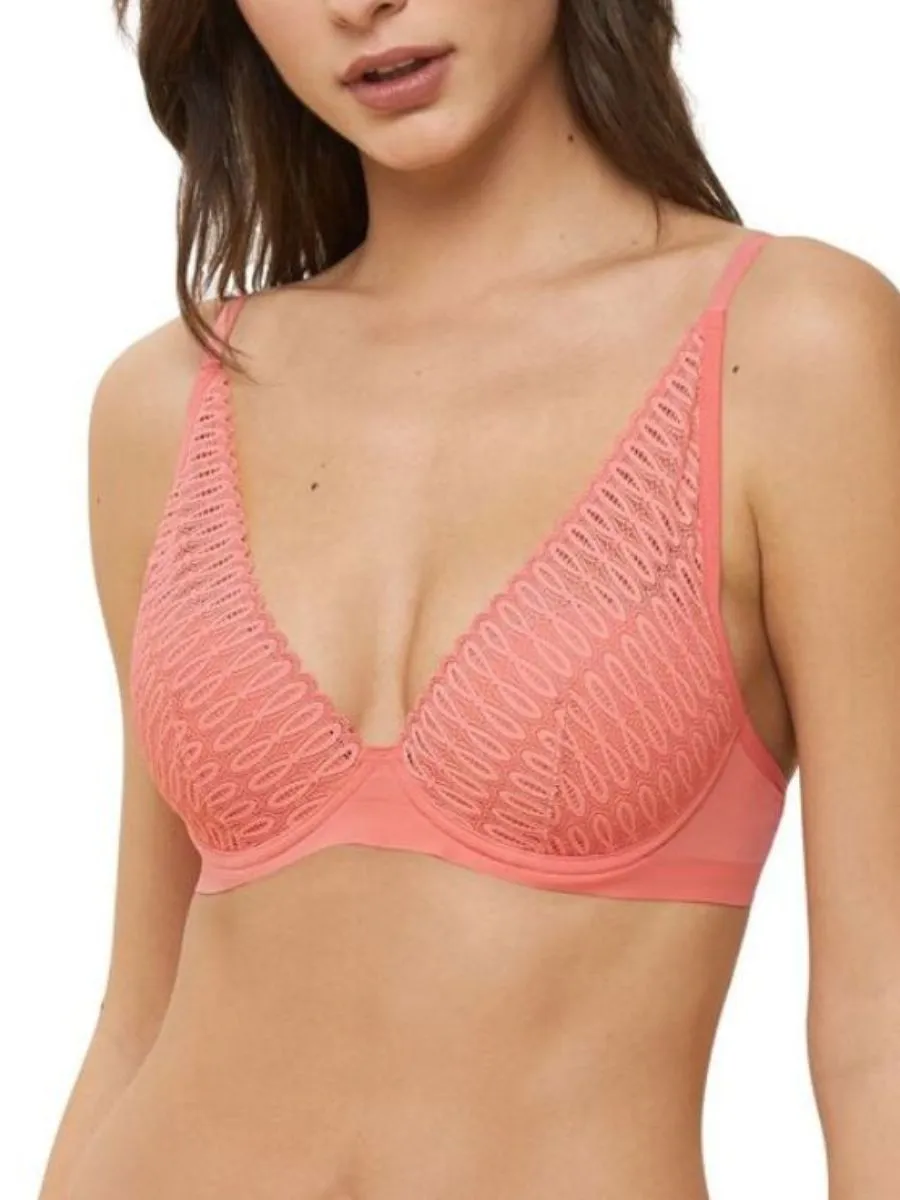 Aura Spotlight Padded Bra - Sugar Coral