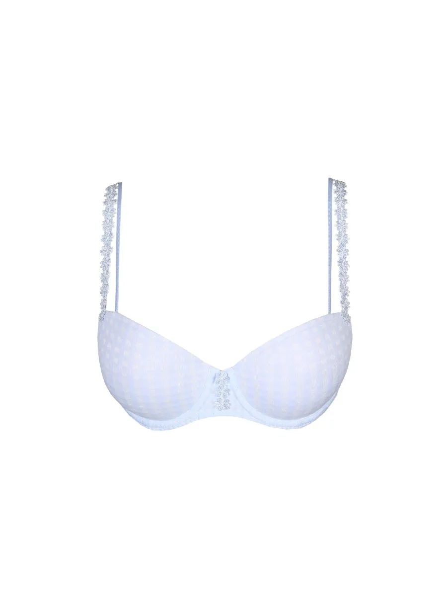 Avero Padded Balcony Bra - Tiny Vichy