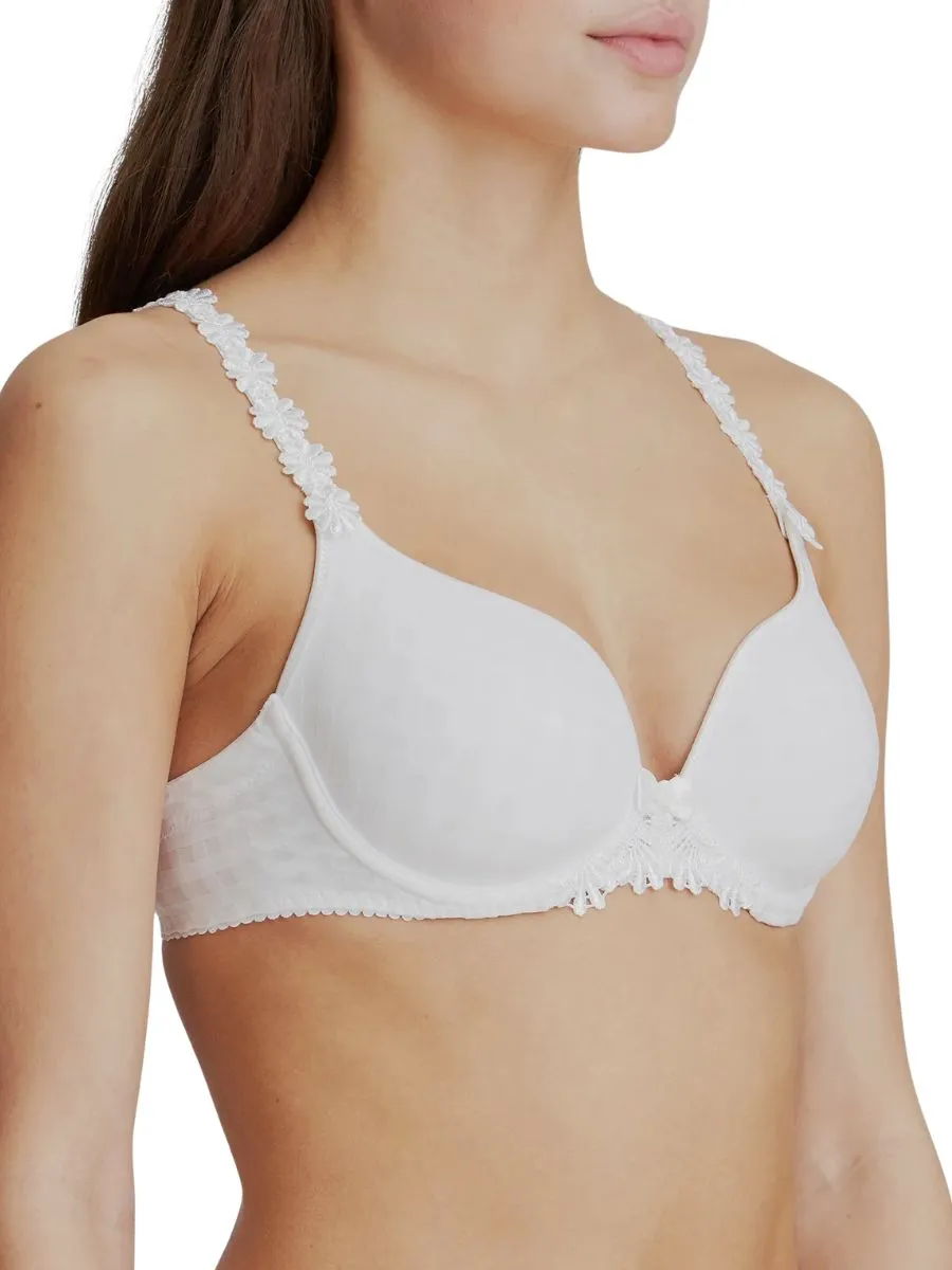 Avero Padded Heartshape Bra - White