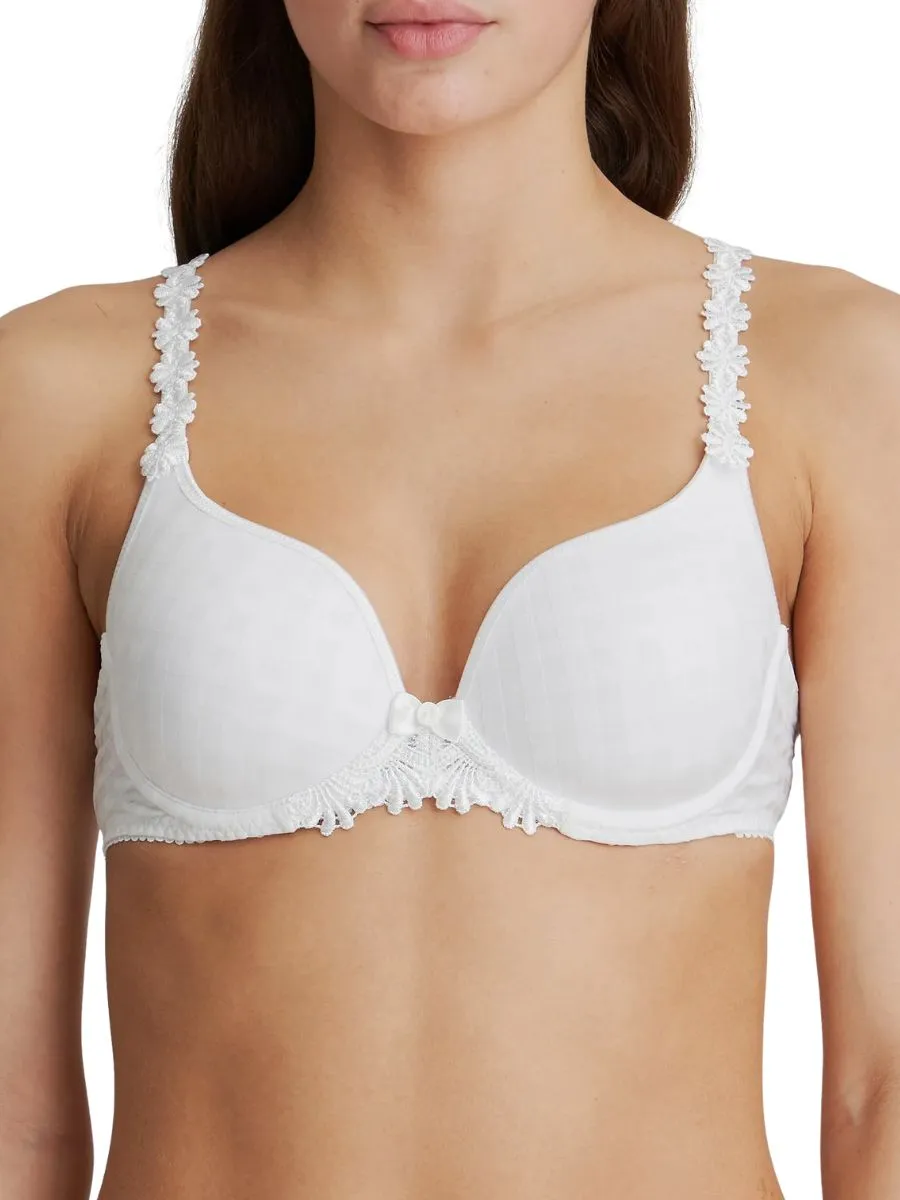 Avero Padded Heartshape Bra - White