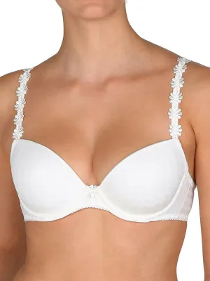 Avero Padded Plunge Bra - Natural