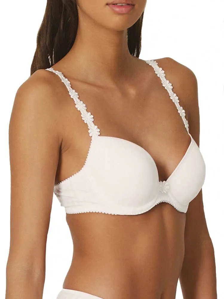 Avero Padded Plunge Bra - Natural