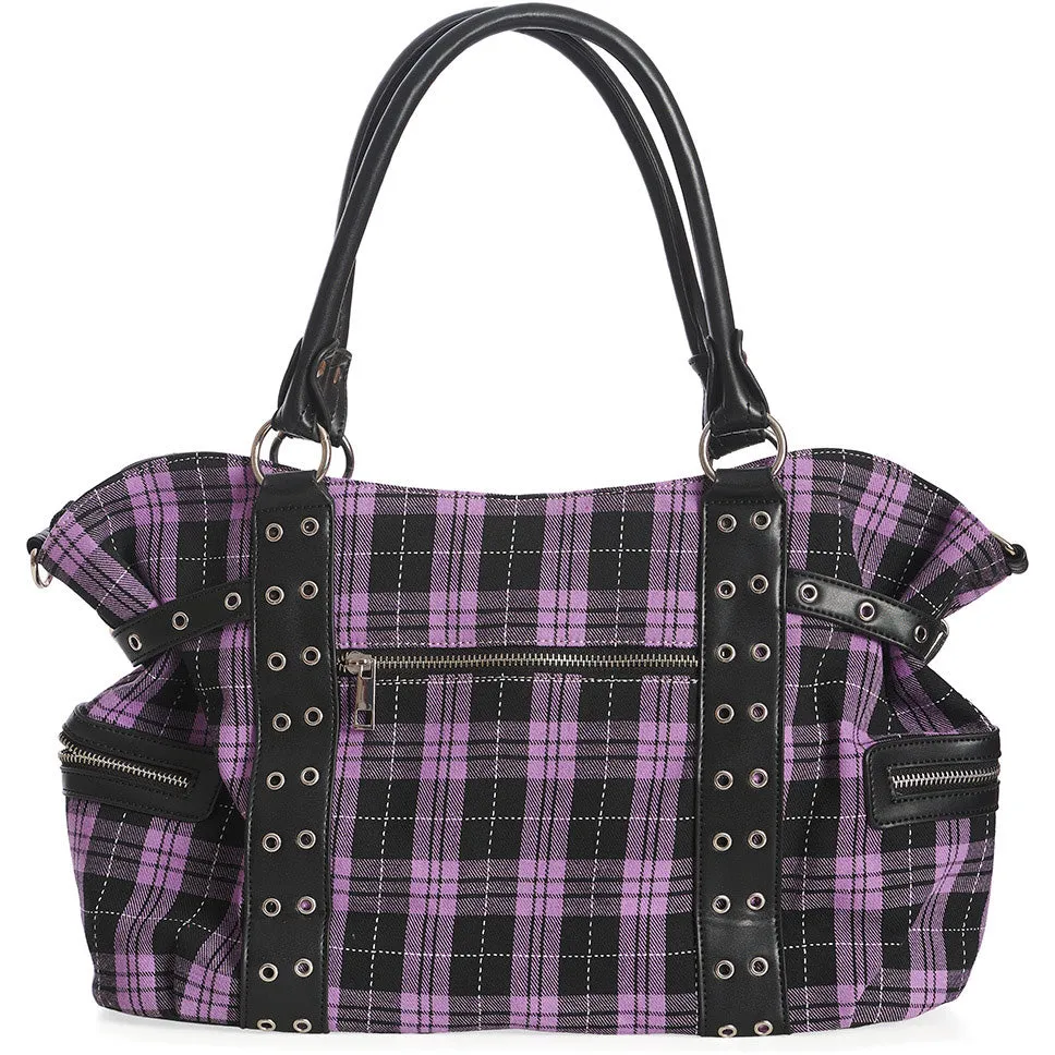 Banned Rise Up Purple Bag