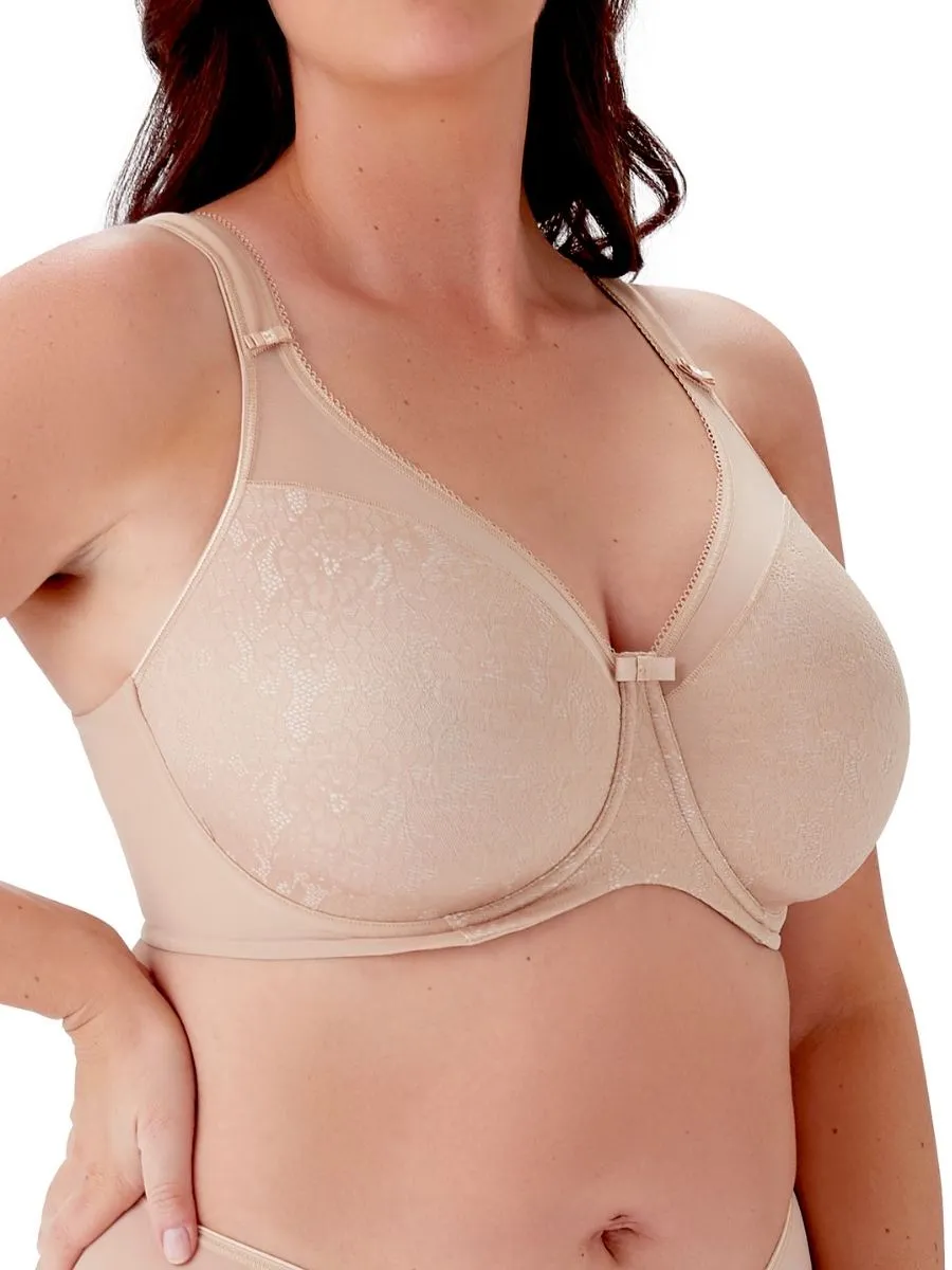 Beauty Everyday Minimiser Bra - Beige