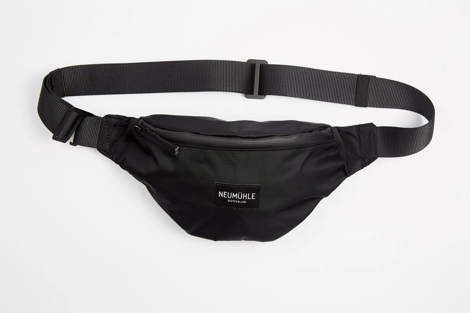 belt bag - net bag - black coal