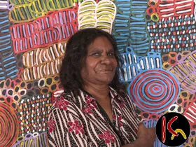 Betty Mbitjana - Aboriginal Art