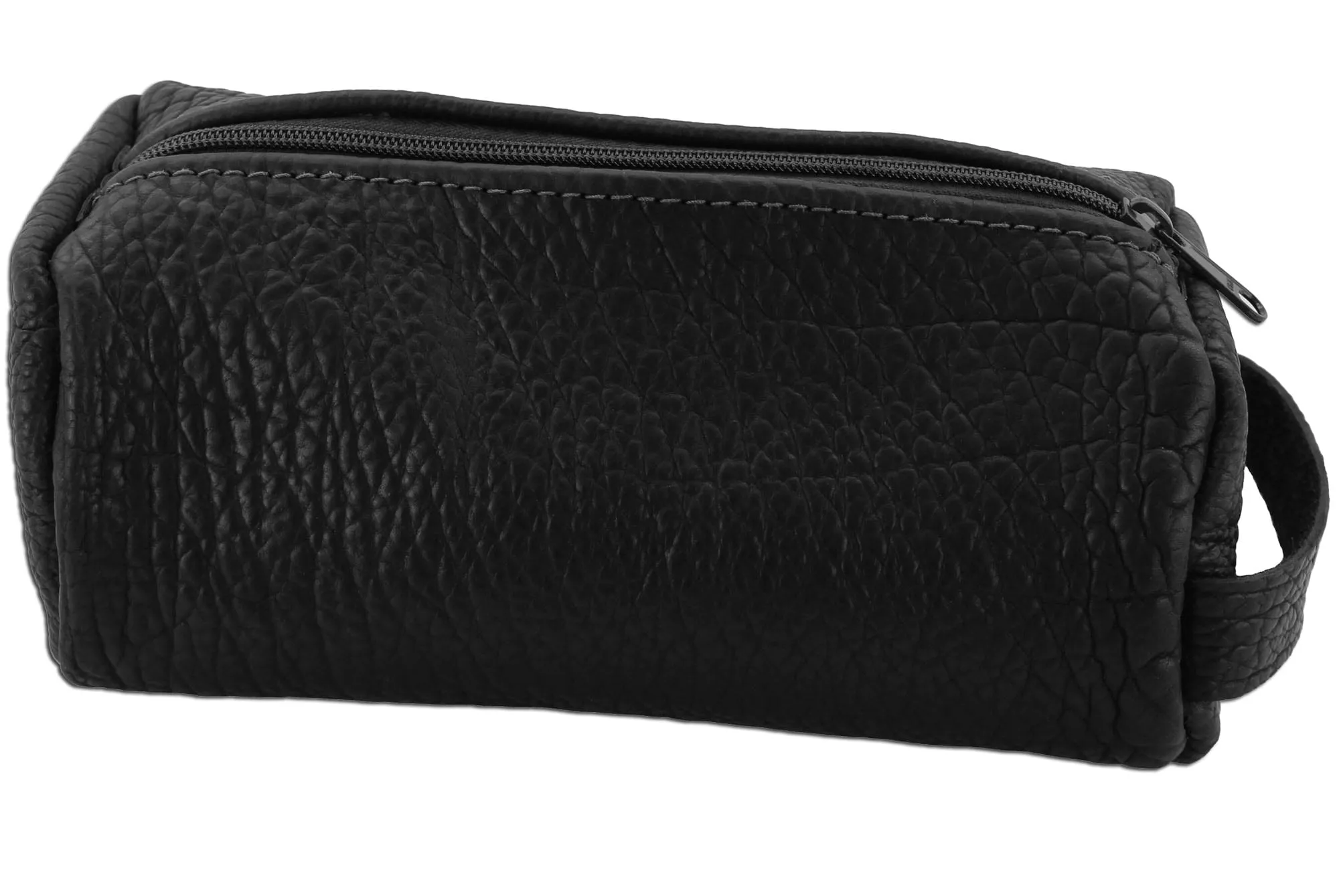 Black American Bison Travel Toiletry Zippered Bag