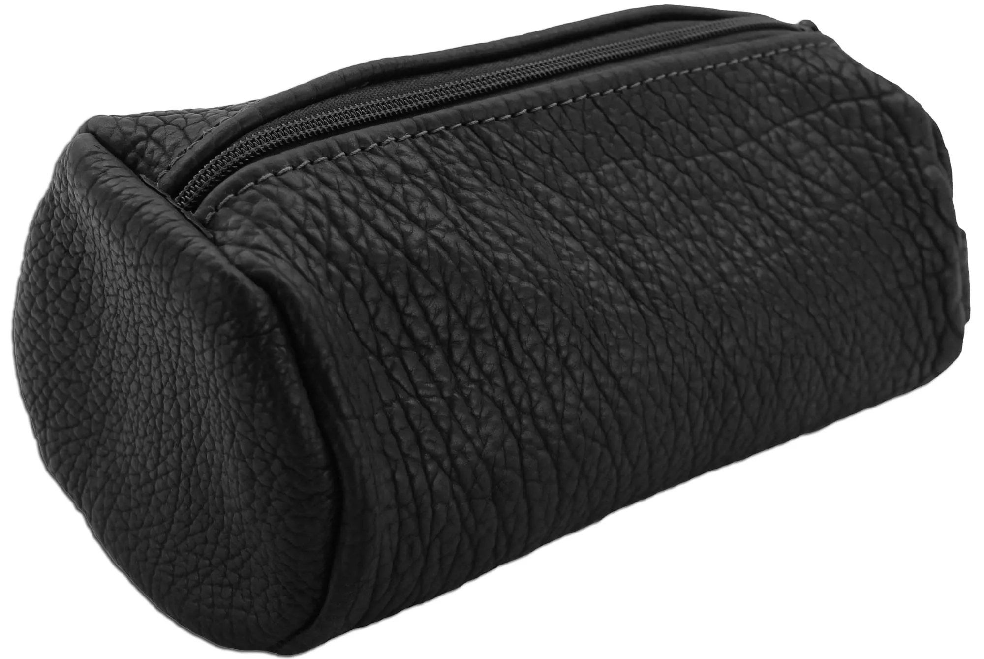 Black American Bison Travel Toiletry Zippered Bag