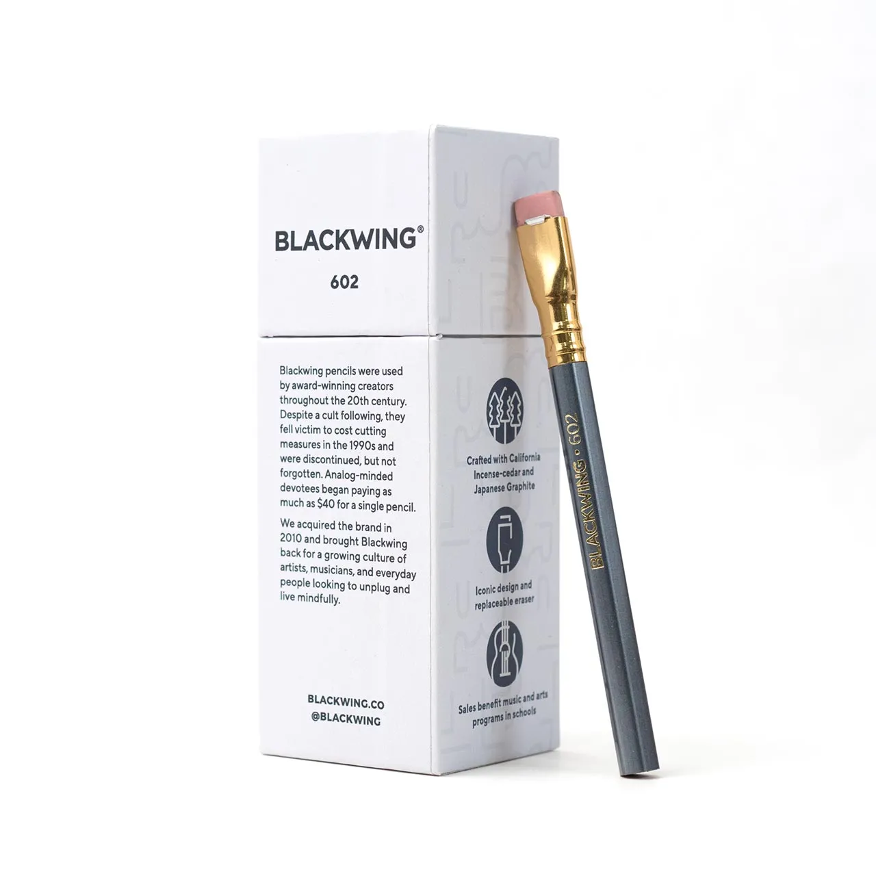 Blackwing 602 Short Pencils (set of 12)