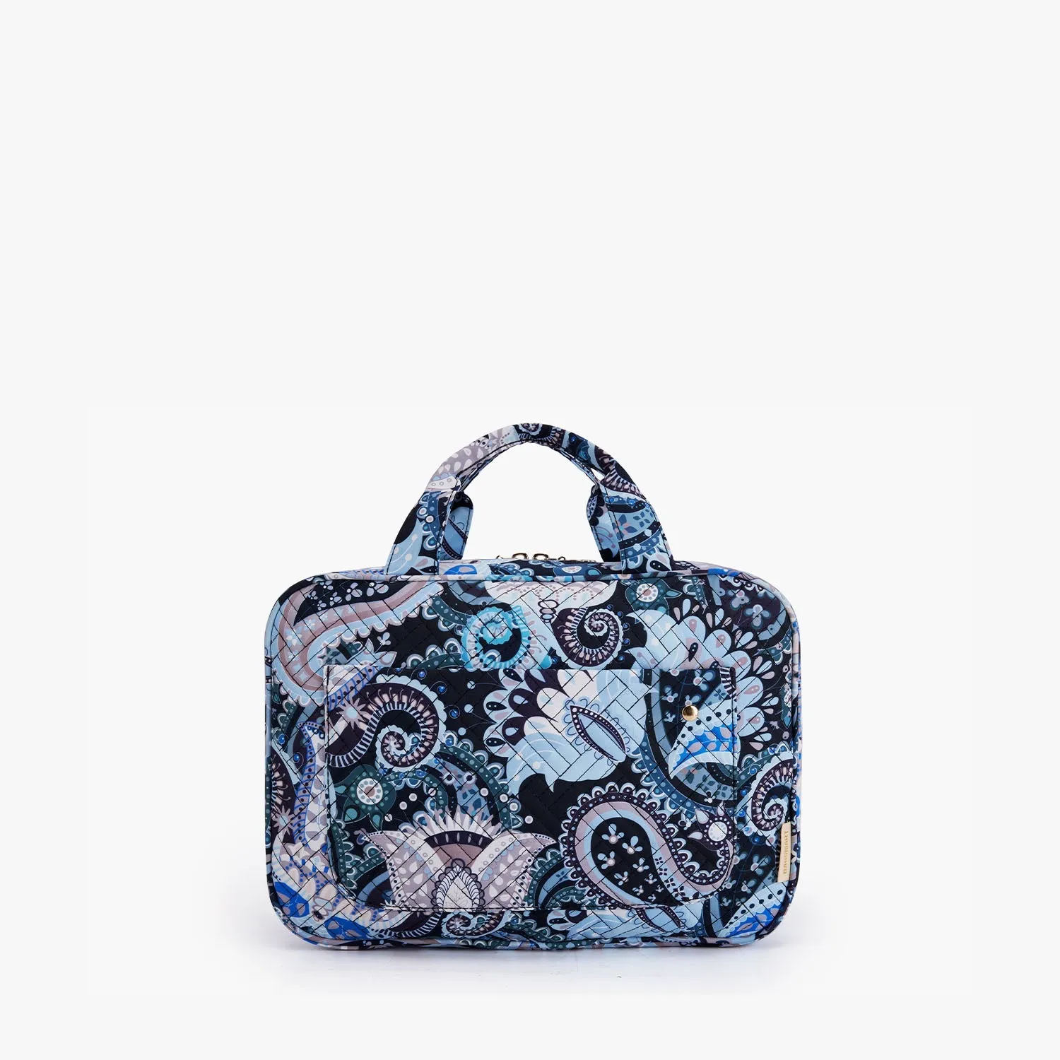 Bonchemin Blue Paisley The Space Saver Toiletry Bag