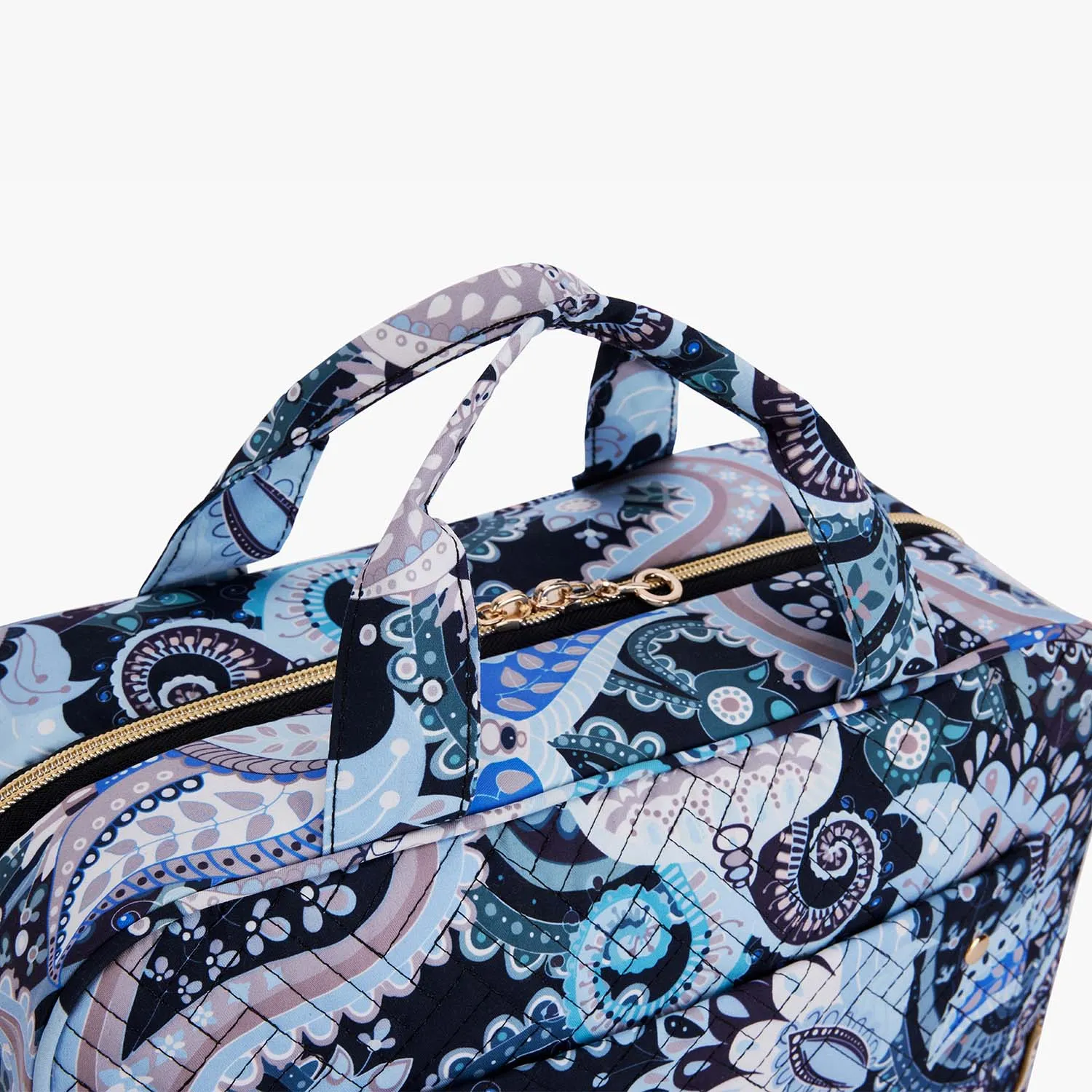 Bonchemin Blue Paisley The Space Saver Toiletry Bag