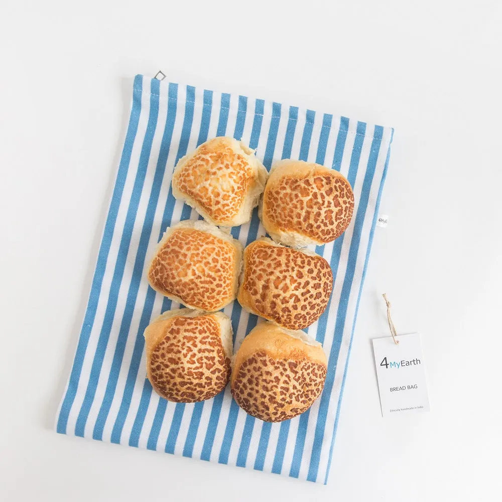 Bread Bag - Denim Stripe