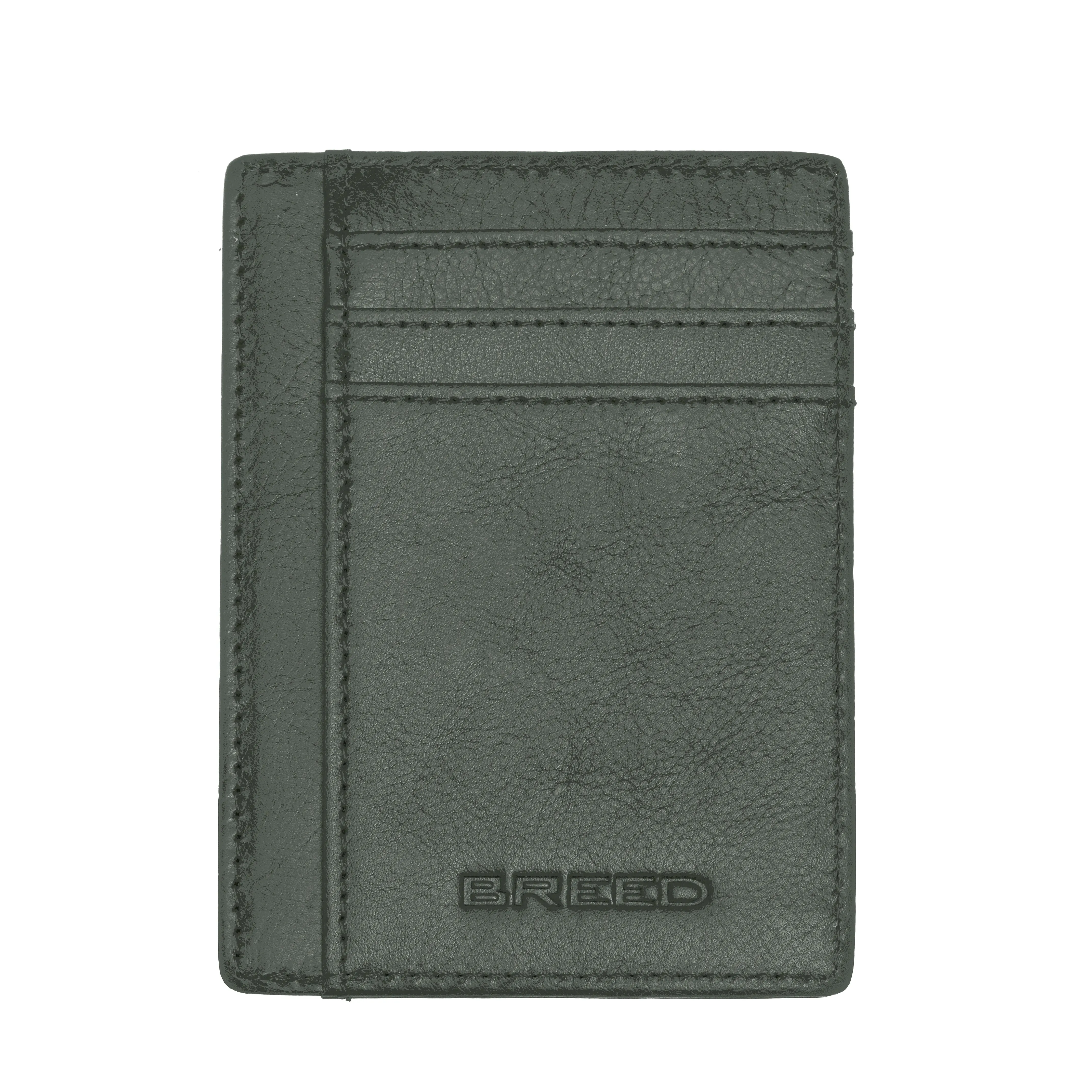 Breed Chase Genuine Leather Front Pocket Wallet