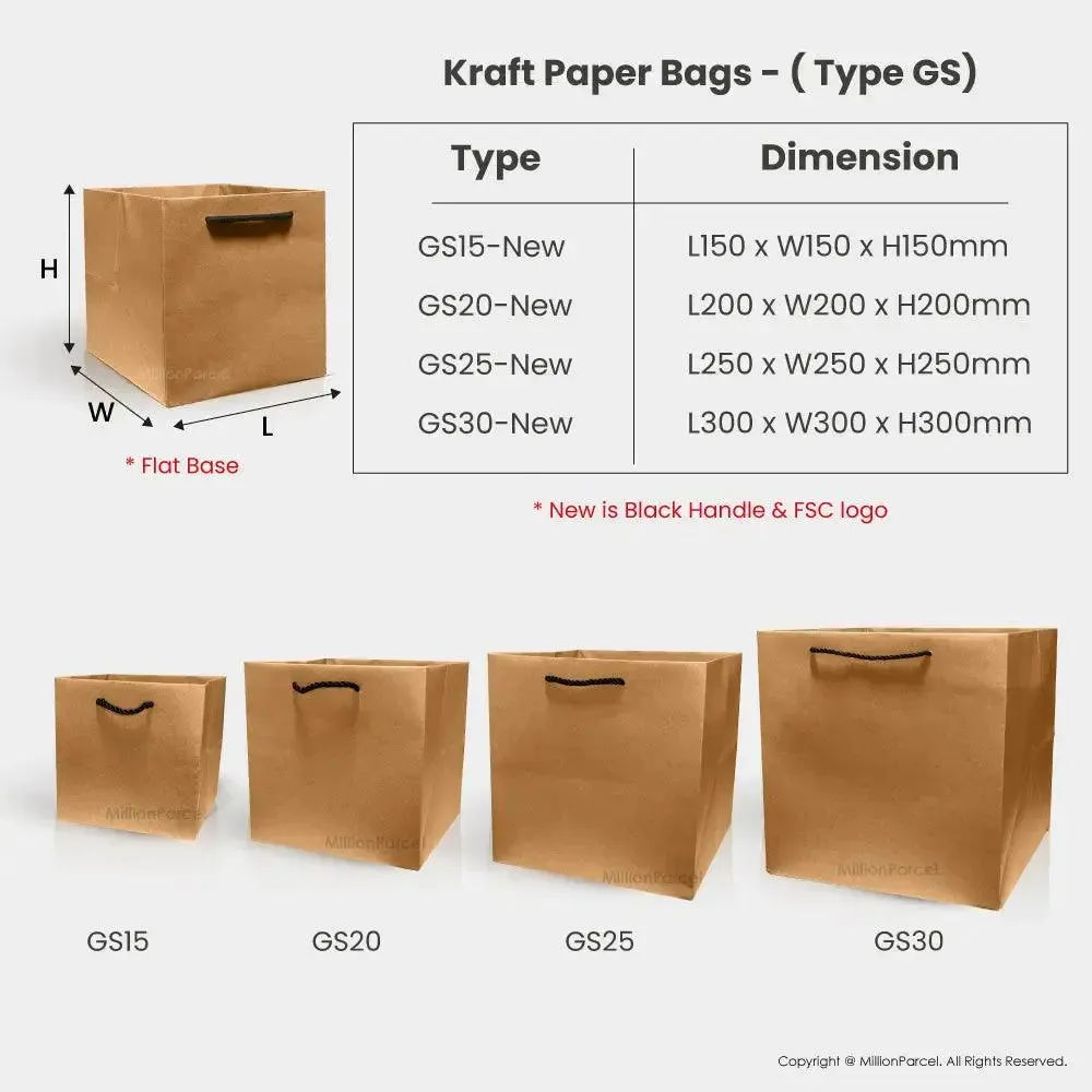 Brown Kraft Paper Bags