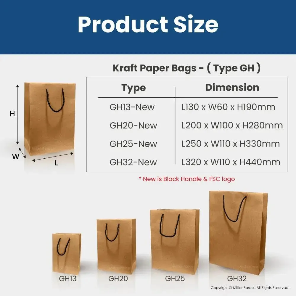 Brown Kraft Paper Bags