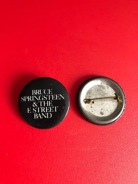 Bruce Springsteen & the E Street Band - 1986 Pinback from "Button-Up"