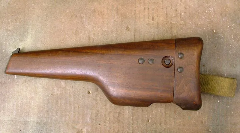 Canadian WWII Browning High Power Holster Stock: Unissued