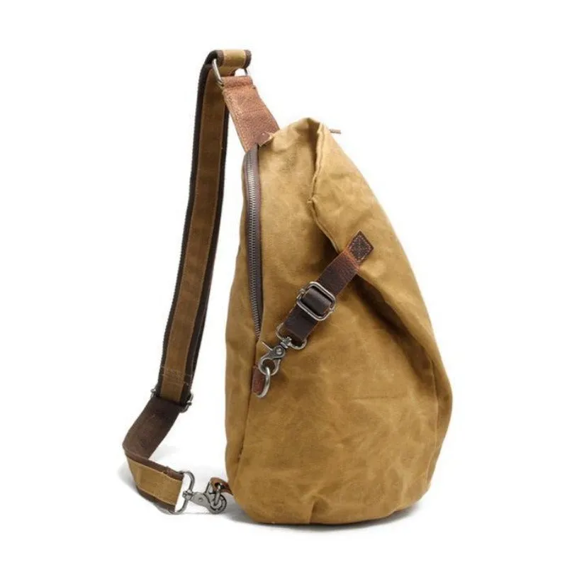 Canvas Anti-theft Crossbody Bag