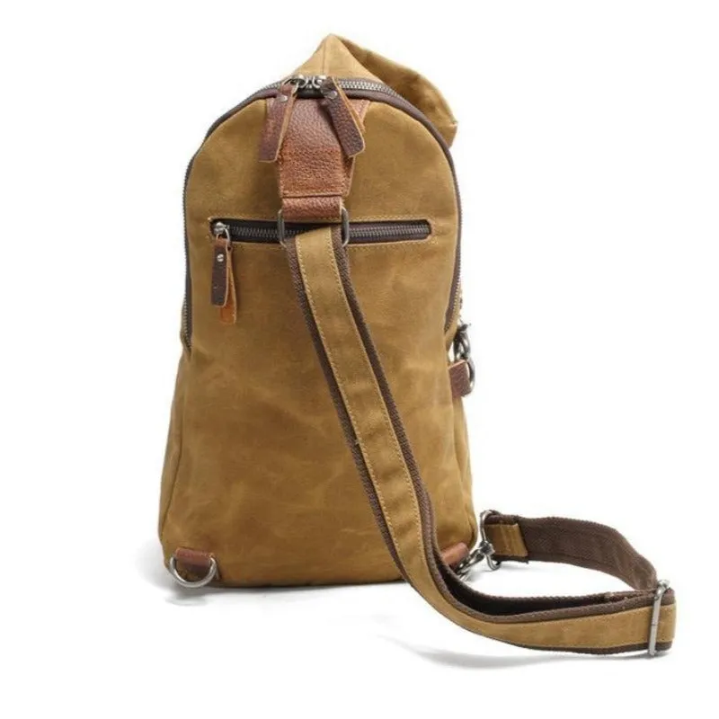 Canvas Anti-theft Crossbody Bag