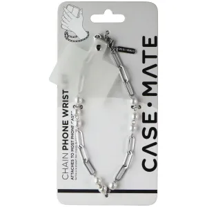 Case-Mate Chain Phone Wristlet for Smartphones - Silver Pearl