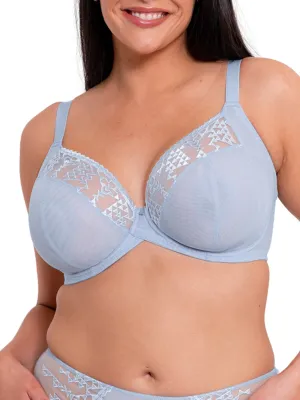 Centre Stage Full Plunge Bra - Icy Blue