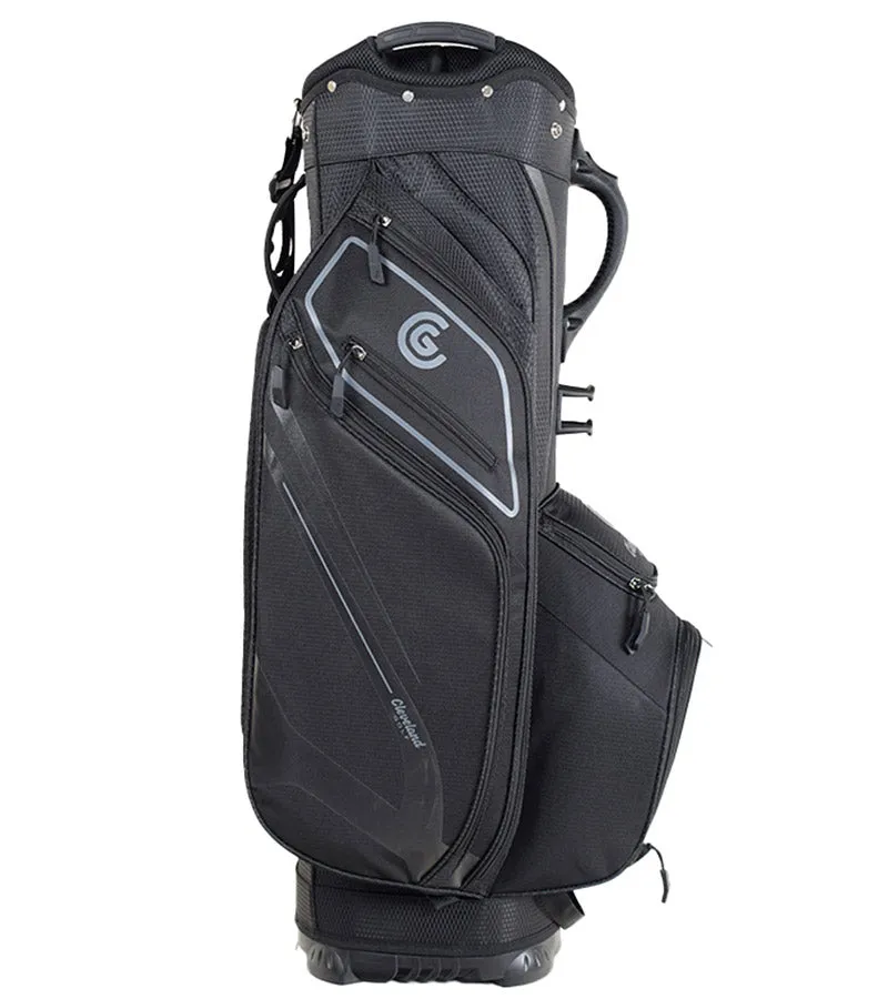 Cleveland Golf Lightweight Cart Bag- Black/Black