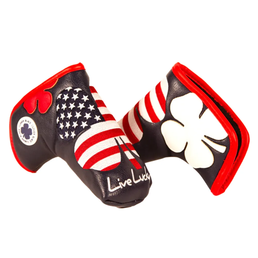 CMC Design Live Lucky USA Blade Putter Headcover