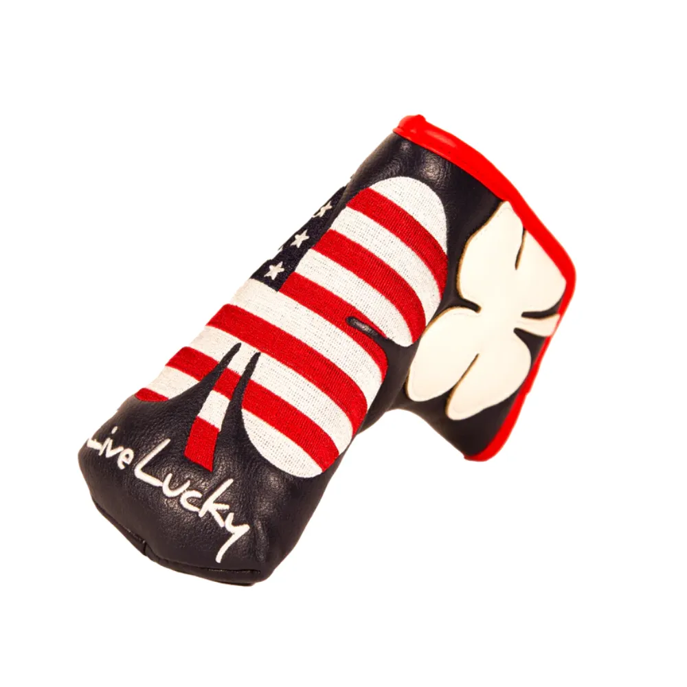 CMC Design Live Lucky USA Blade Putter Headcover