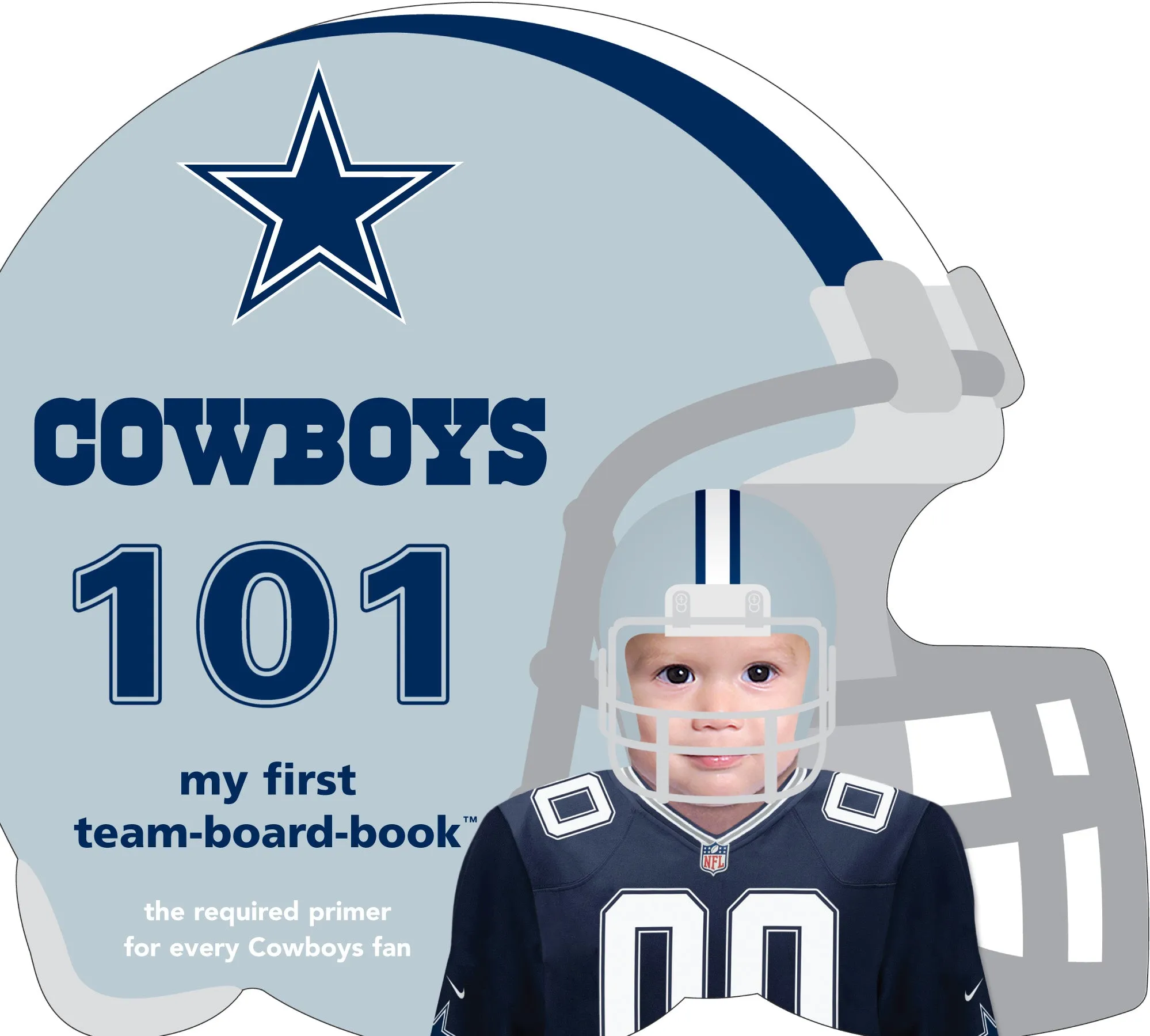 Dallas Cowboys licensed NFL Gift Set-Book with Rally Paper