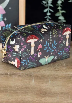 Dark Forest Print | MAKEUP BAG