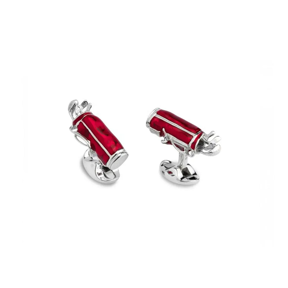 DEAKIN & FRANCIS Sterling Silver Golf Club Cufflinks