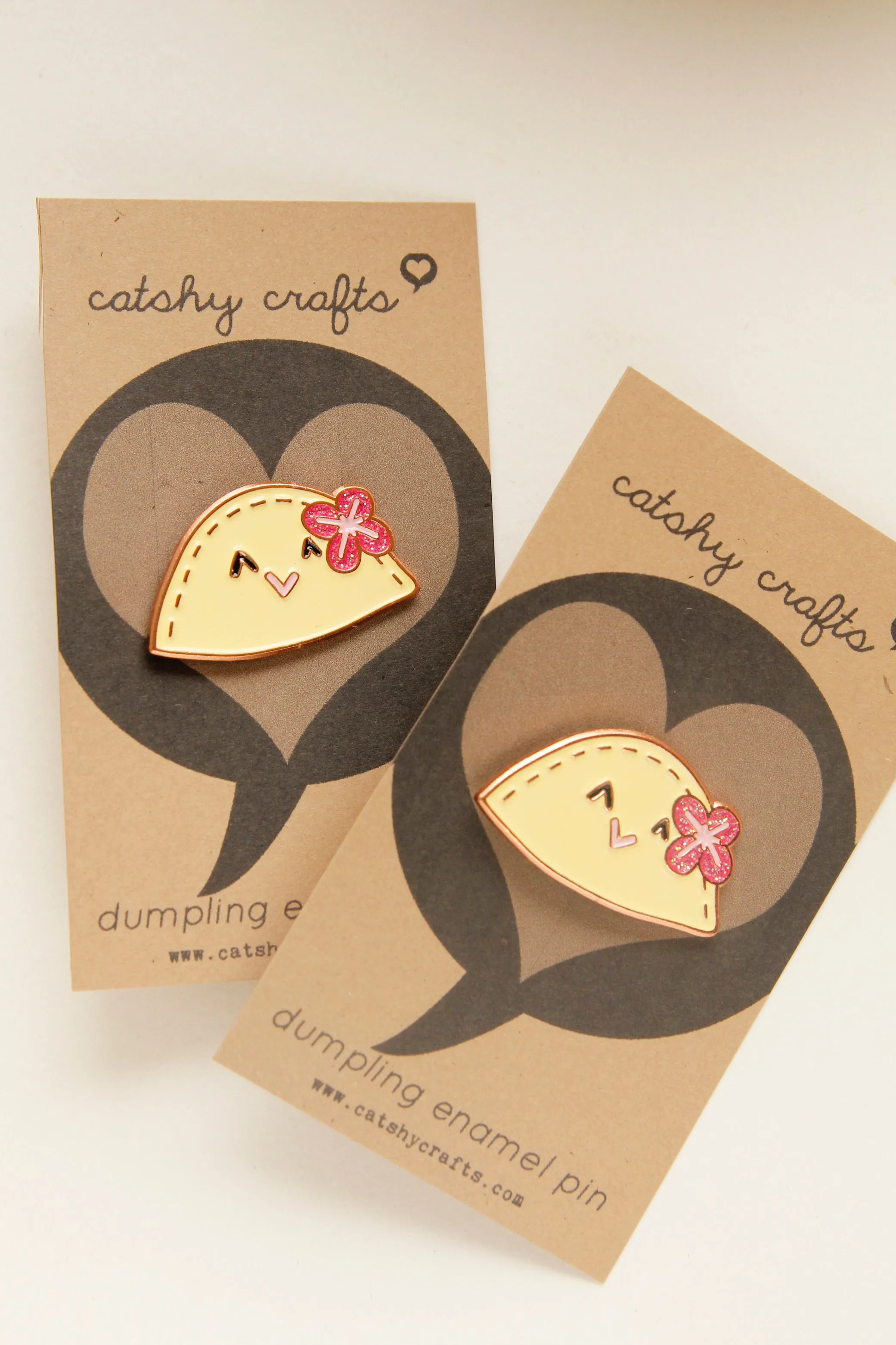 Dumpling Enamel Pin