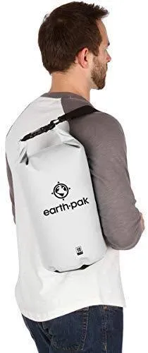 Earth Pak -Waterproof Dry Bag - Roll Top Dry Compression Sack Keeps Gear Dry for Kayaking, Beach, Rafting, Boating, Hiking, Camping and Fishing with Waterproof Phone Case