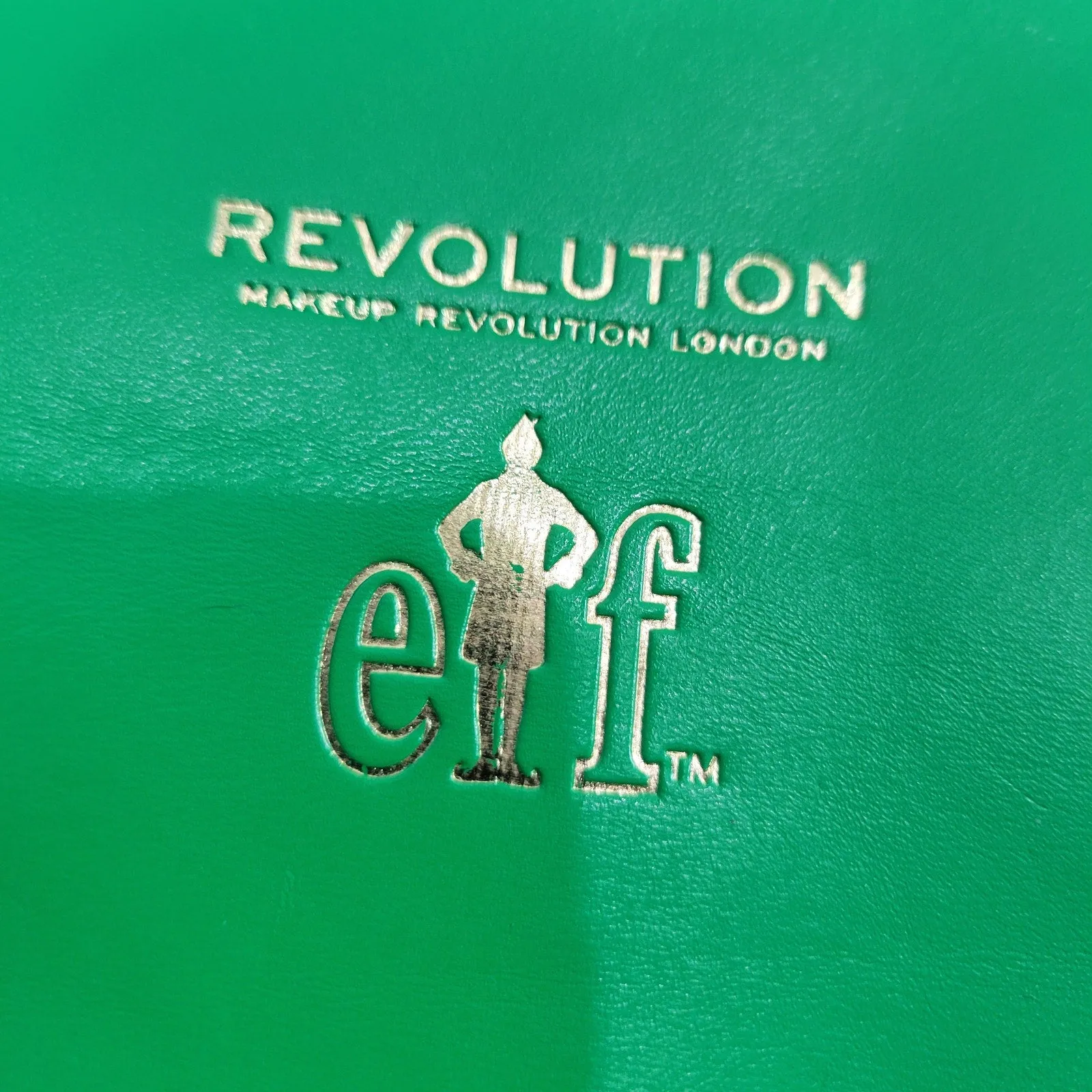 Elf Nutcracker Make Up Bag Green Pouch Cosmetics Case Festive Holiday Makeup Revolution