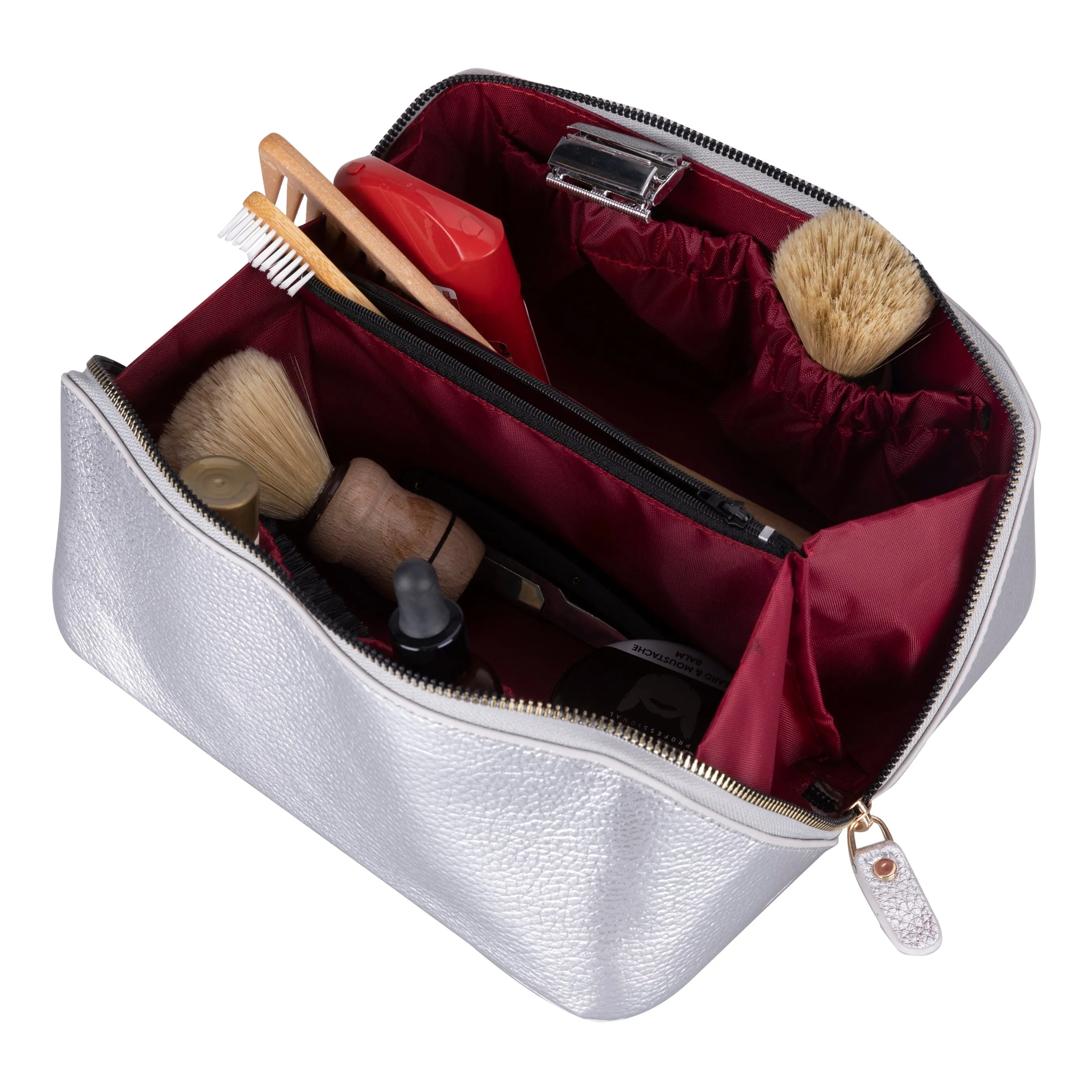 Ella Leather Make up Bag